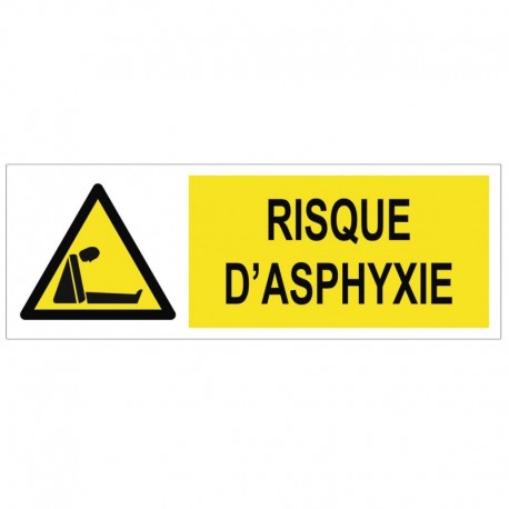 Pictogramme risque d'asphyxie