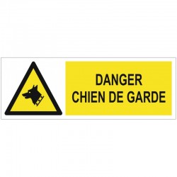 Autocollant chien de garde