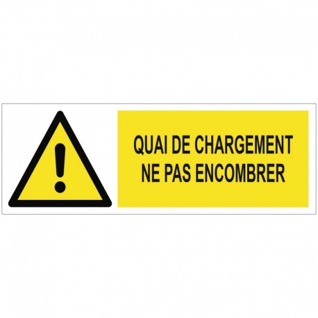 Autocollant quai de chargement