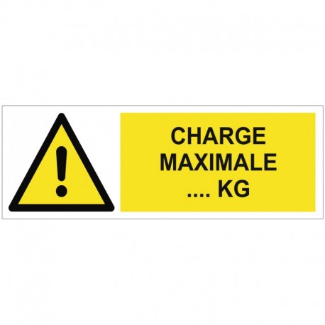 Panneau charge maximale xx