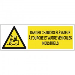 Panneau chariot elevateur