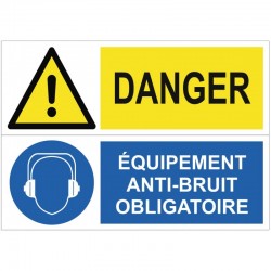 Autocollant equipement anti bruit obligatoire