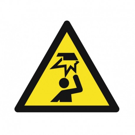 Pictogramme obstacle en hauteur