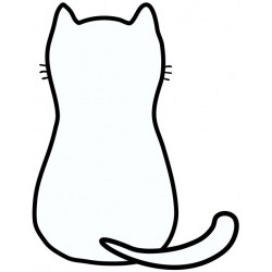 Autocollant chat à bord