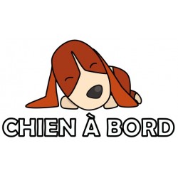 Sticker chats mignon à bord