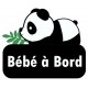 Sticker petit bébé à bord