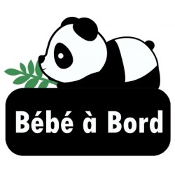 Sticker petit bébé à bord