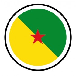 Stickers Guyane nom
