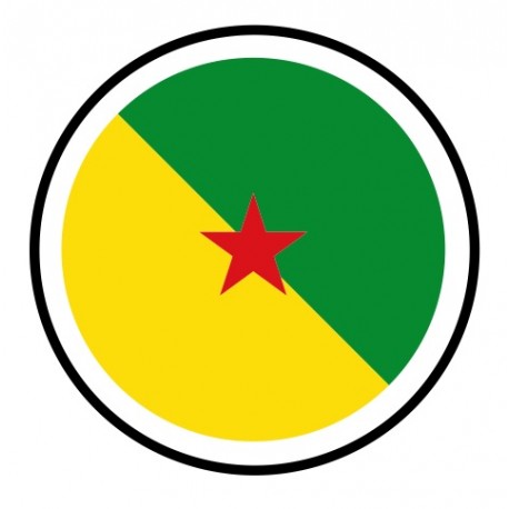 Stickers Guyane nom