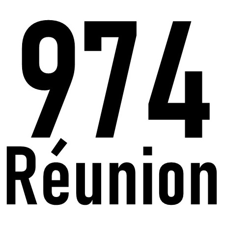 Stickers ile de la réunion fleurs