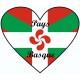 Stickers Guyane fleurs