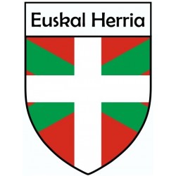 Autocollant basque ovale