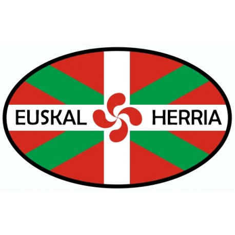 Autocollant blason Euskale Herria