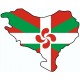 Sticker ovale Euskale Herria