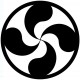Sticker symbole basque
