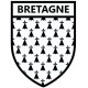 Sticker blason breizh