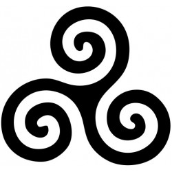 Stickers triskel symbole breton
