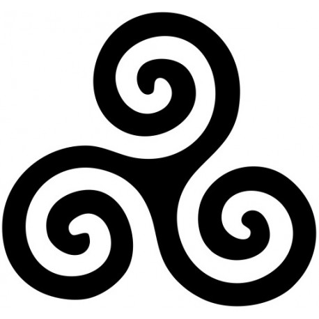 Stickers triskel symbole breton
