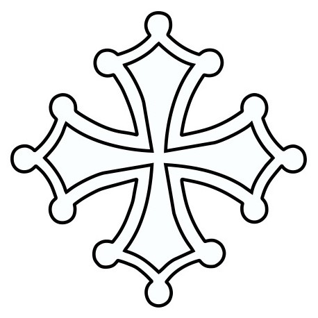 Sticker symbole occitanie