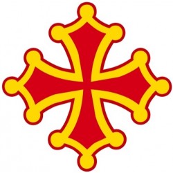 Sticker croix occitanie