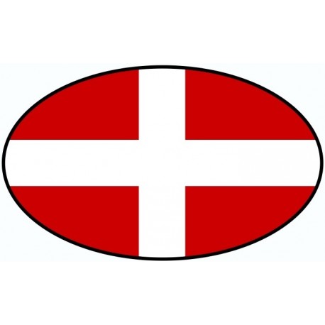 Autocollant blason drapeau savoie