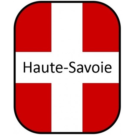 Autocollant ovale savoie symbole