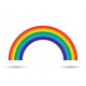 autocollant mural arc en ciel decoration