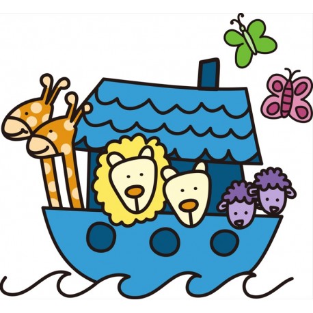 autocollants arche noe