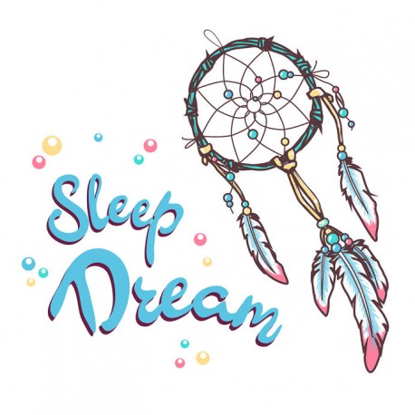 autocollant mural dream fille