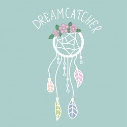 autocollants muraux attrape reve