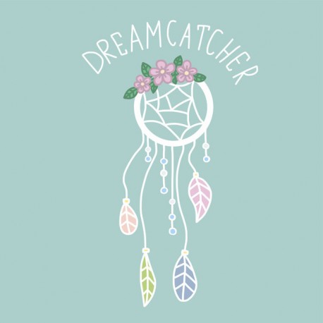 autocollants muraux attrape reve