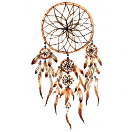 sticker attrape reve multicolore