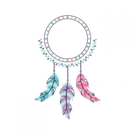 sticker mural attrape reve vibes