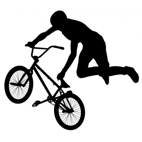 autocollant bmx chambre