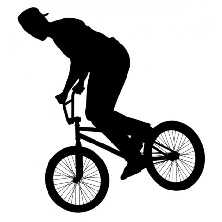autocollant bmx freestyle chambre