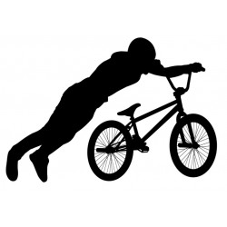 autocollant bmx freestyle garcon