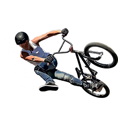 autocollants bmx freestyle chambre