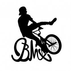 sticker mural bmx freestyle pas cher