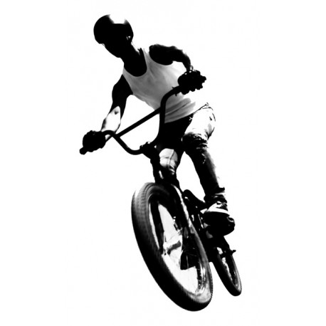 stickers muraux bmx tendance