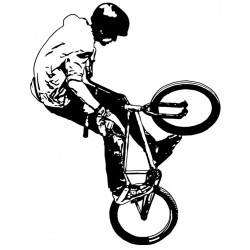 stickers velo bmx chambre garcon