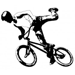 stickers velo bmx decoratif