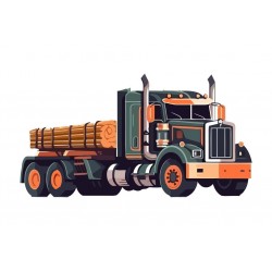 autocollant camion pas cher