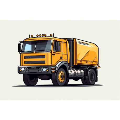 autocollant camion pas cher