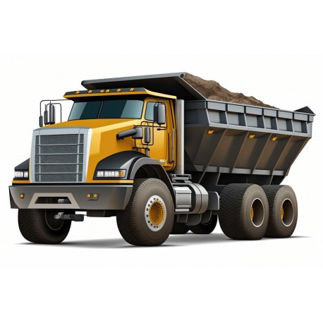 stickers muraux camion