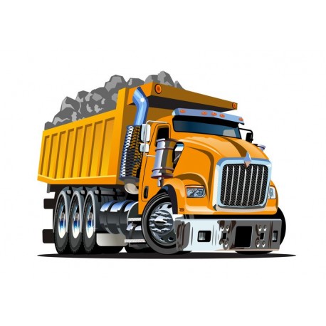 stickers muraux camion chambre