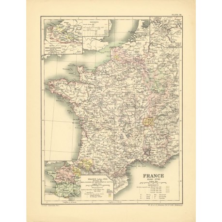 stickers mappemonde rose et vert