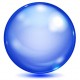 adhesif bulle couleurs bleu
