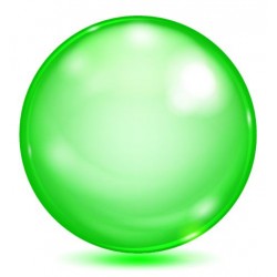 autocollant bulle jaune