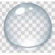 autocollant bulle orange