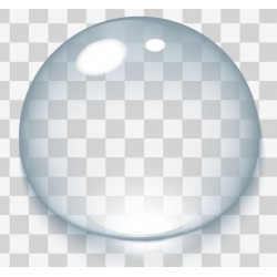 autocollant bulle orange